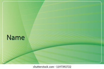 Personal Card Template