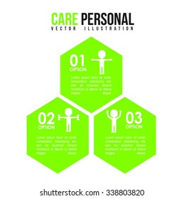personal care design, vector illustration eps10 graphic 