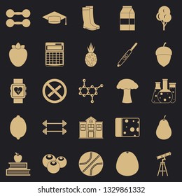 Personal care icons set. Simple set of 25 personal care icons for web for any design