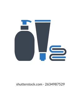 Personal Care Products Icon Isolated On White Background