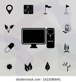Personal computer icon. Web icons universal set for web and mobile