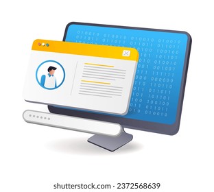 Personal computer security system with password