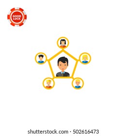 Personal Connection Icon