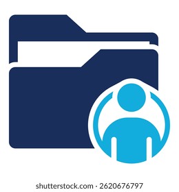 Personal Data Icon Element For Design