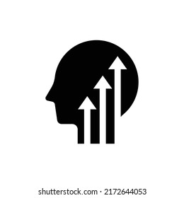 Personal development icon design isolated on white background