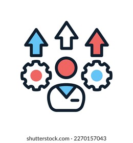 Personal Development icon in vector. Logotype