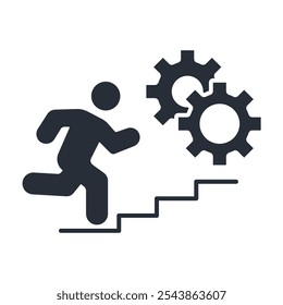 Personal Development icon. vector.Editable stroke.linear style sign for use web design,logo.Symbol illustration.