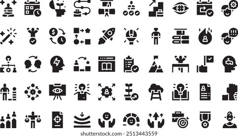 Personal development icons High-Quality Vector Icons Collection with Editable Stroke. Ideal for Professional and Creative Projects.