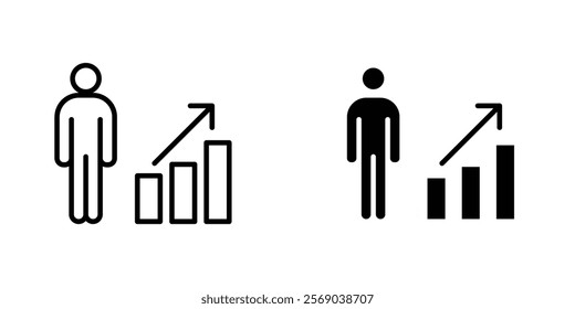Personal development icons vector graphic pack