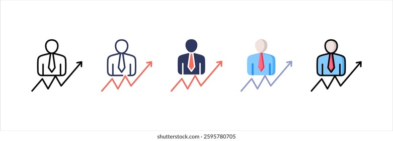 Personal Development Multi Style Icon Set