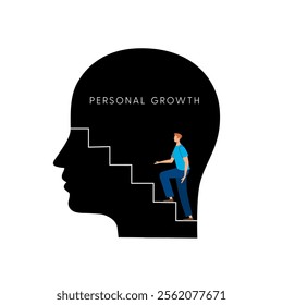 Personal development of a person. Improvement of a person, development of personal potential, climbing the ladder to the top.