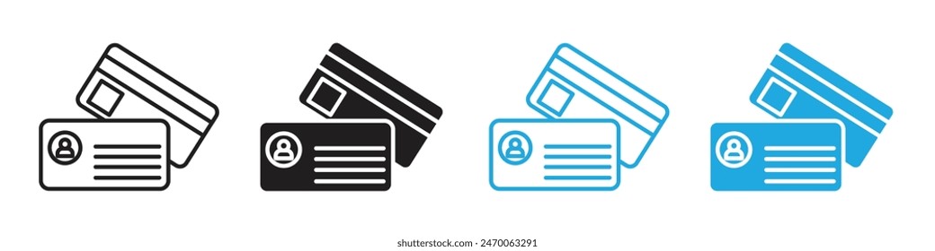 Personal documents icon representing file organization and record keeping, suitable for office management, personal records, and administrative tasks