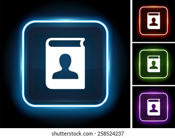 Personal File on Glow Square Button