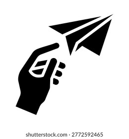Personal Flight Icon Element For Design