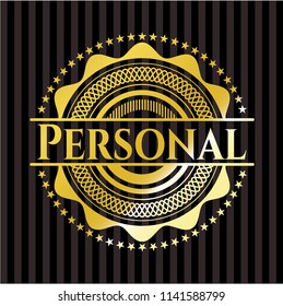 Personal gold emblem