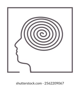 Personal growth and development. Business and education concept. Metaphor of problem solving, chaos and mess, difficult situation.