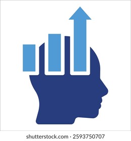 Personal Growth Icon Element For Design