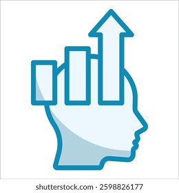 Personal Growth Icon Element For Design