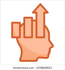 Personal Growth Icon Element For Design