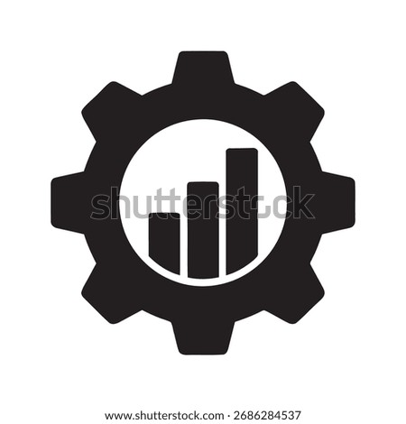 Personal growth and self improvement icon with a person and upward arrows representing development potential and career advancement opportunities