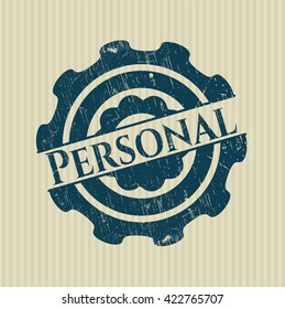 Personal grunge stamp