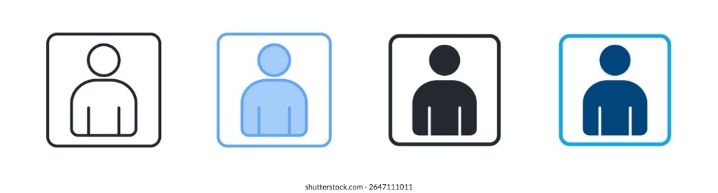 Personal Icon Set Multiple Style. Designed In Outline, Blue, Glyph, Dual Tone