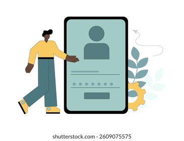 Personal identification. Verification. Password confirmation. Personal data protection.