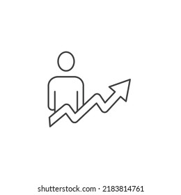Personal improvement icons  symbol vector elements for infographic web