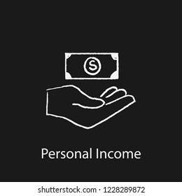 personal income icon. Element of finance icon for mobile concept and web apps. Hand drawn personal income icon can be used for web and mobile