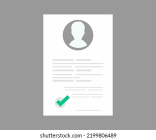 Personal Information, Employee Identification, User Account Logo Design. Relation, Information, Permission, Statement, Safety, Personal Data Information Security Vector Design And Illustration.
