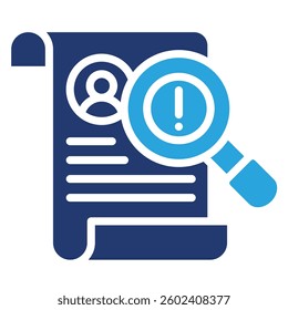 Personal Information Icon Element For Design