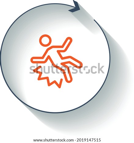 Personal Injury cases icon vector design