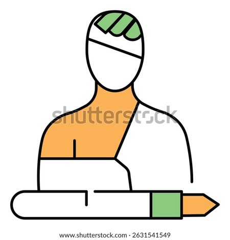 Personal Injury Law vector Icon design Representing Legal Framework