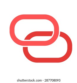 Personal, link, connection icon vector image. Can also be used for phone and communication. Suitable for use on web apps, mobile apps and print media.