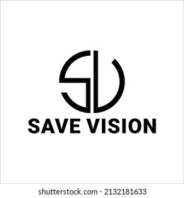Personal Logo|S and V letter logo|Initial letters logo.