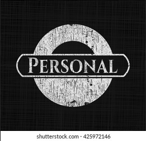 Personal on blackboard