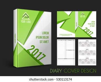 Personal organiser, diary or notebook for the year 2017.