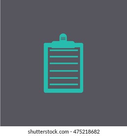 Personal organizer- to do list. Flat design style eps 10