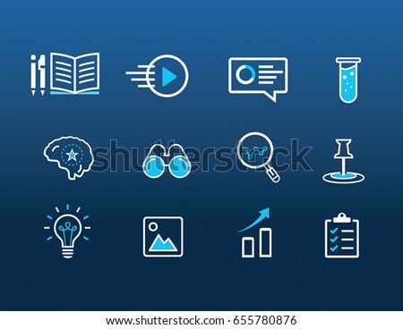 Personal portfolio icons