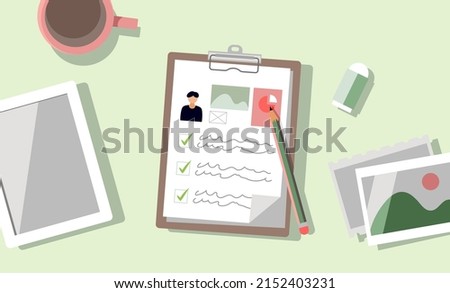 Personal Profile Data. Resume and Portfolio. Personal Checklist.
