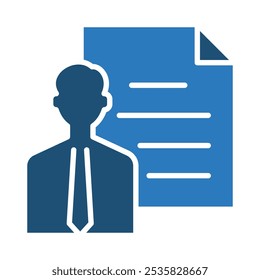 ícone Perfil Pessoal linha vetor ilustração