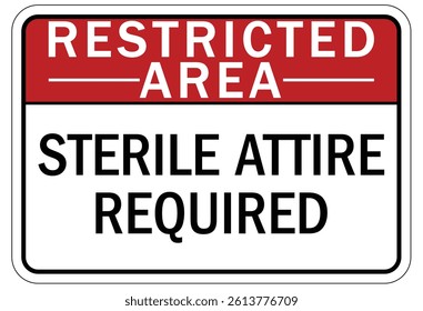 Personal protection sign for medical facilities sign