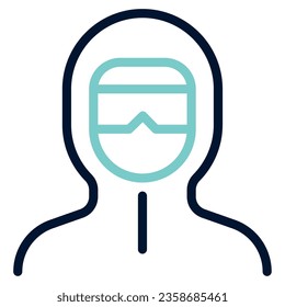 Personal Protective Equipment icon Illustration for illustration web, app, infographic, etc