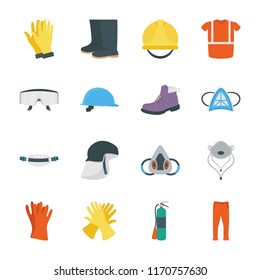 
Personal protective equipment icons
