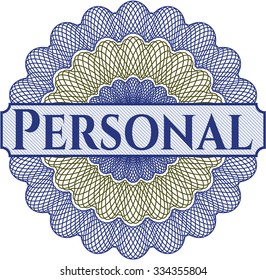 Personal rosette