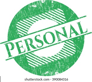 Personal rubber seal