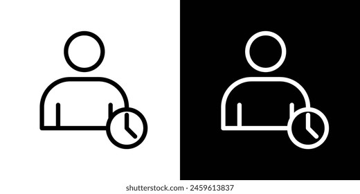 Personal Schedule Management Icon Set. Visuals for Managing Time and Activities.