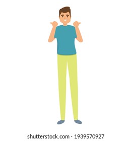 Personal self esteem icon. Cartoon of personal self esteem vector icon for web design isolated on white background