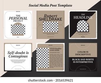 
Personal Simple Social Media Template