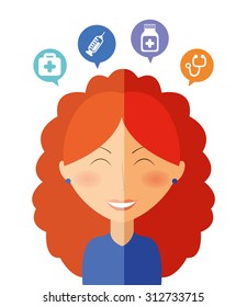 personal thought design, vector illustration eps10 graphic 